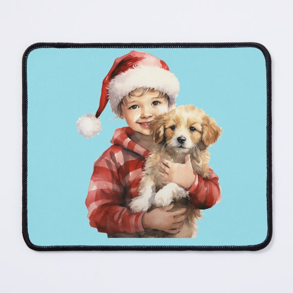 Item preview, A little boy on Christmas designed and sold by ArtOfDreams9.