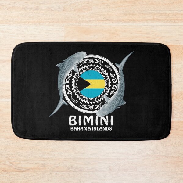 Item preview, Bimini Bahamas tiger shark designed and sold by NicGrayGraphic.