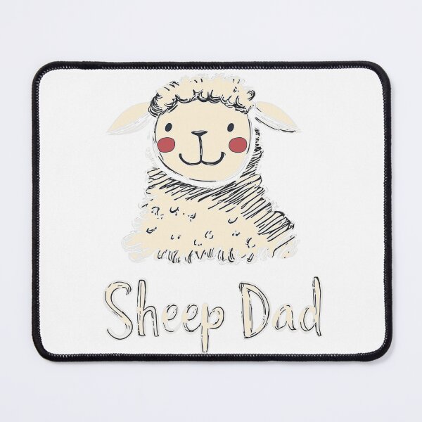 Item preview, Playful Sheep Dad Caricature designed and sold by vfxbear.