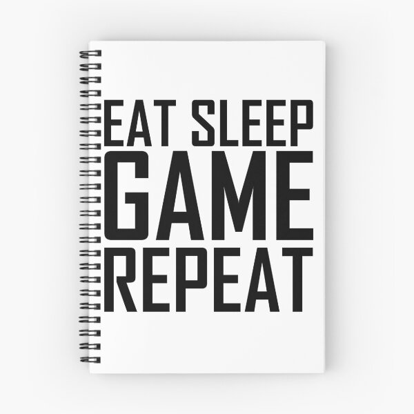 Item preview, EAT SLEEP GAME REPEAT designed and sold by mtsdesign.