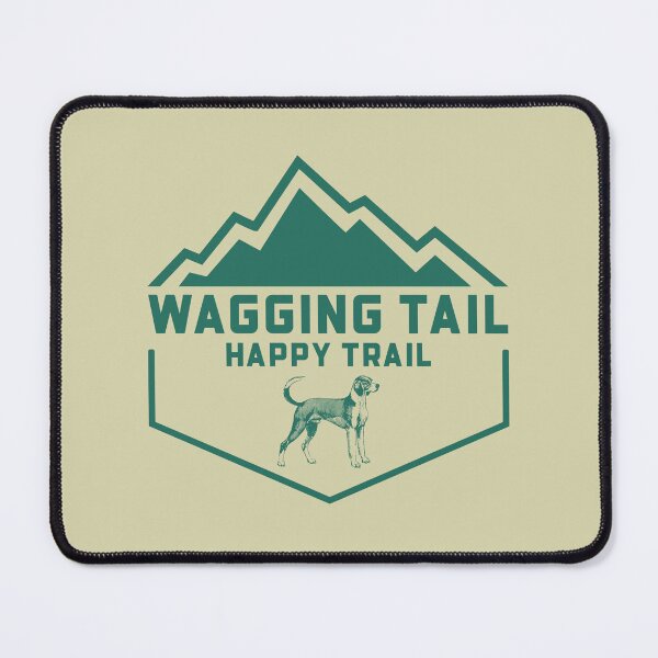 Item preview, WAGGING TAIL HAPPY TRAIL HK015 designed and sold by R-Marc-Designs.