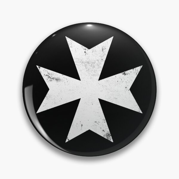Item preview, Black Templar Cross (White Dirty) designed and sold by Ukid.