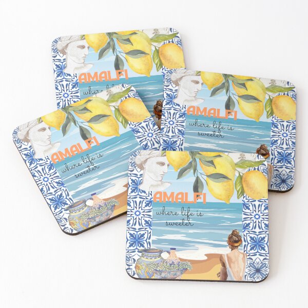 Item preview, Amalfi, where life is sweeter designed and sold by ItalyWithAmore.