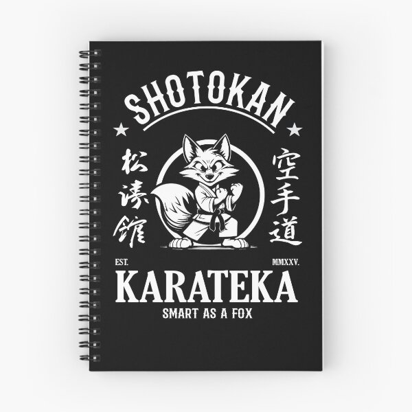 Item preview, Smart as a Fox - Shotokan Karate Design for Intelligence and Foresight designed and sold by RetroMaritalArt.