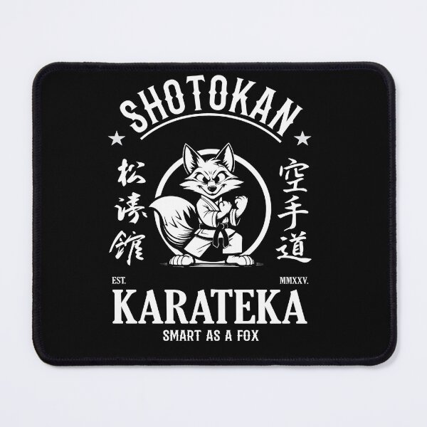Item preview, Smart as a Fox - Shotokan Karate Design for Intelligence and Foresight designed and sold by RetroMaritalArt.