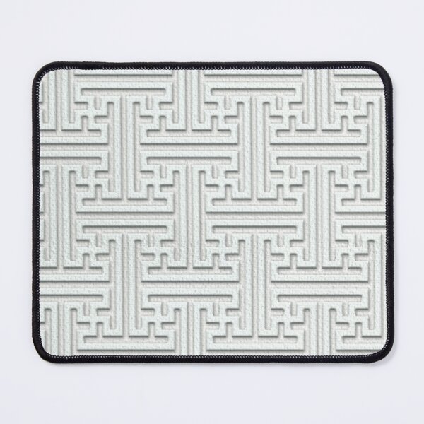 Item preview, Embossed white geometric pattern on watercolor paper texture backgroun designed and sold by WannyIdea.