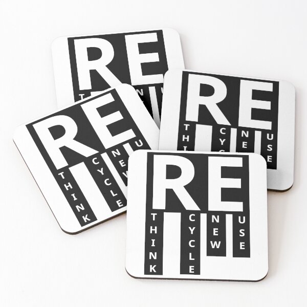 Item preview, Rethink, Recycle, Renew, Reuse - Eco-Friendly Sustainability Design designed and sold by ArtsyExplorer.