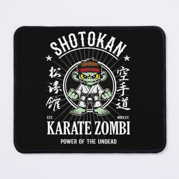Item preview, Power of Zombi - Funny Shotokan Karate Halloween Design designed and sold by RetroMaritalArt.