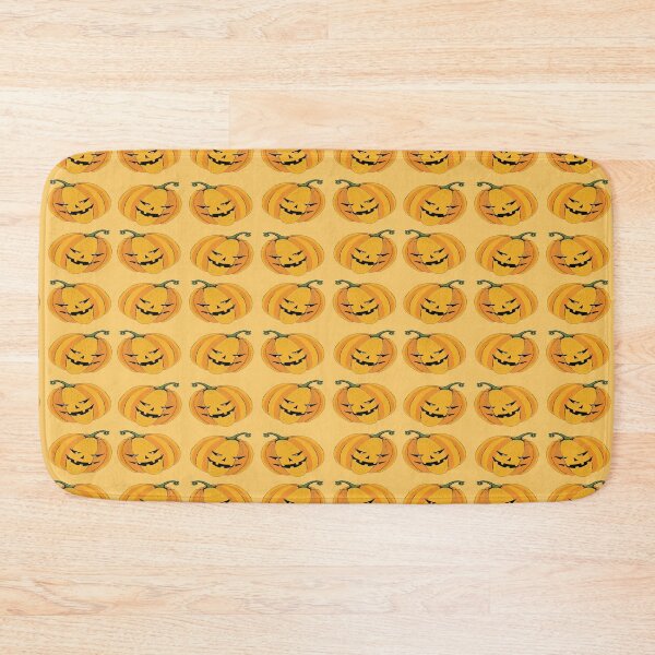 Item preview, Halloween Pumpkin pattern-yellow designed and sold by StudioViArt.