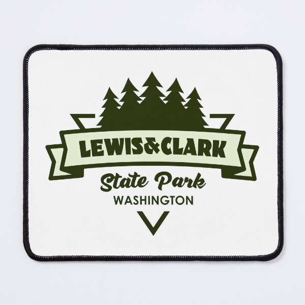 Item preview, Lewis & Clark State Park Washington Trees And Ribbon designed and sold by bivenart.