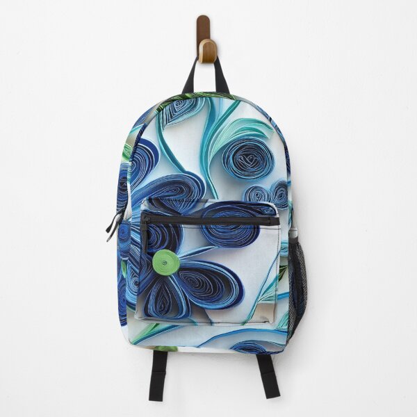 Item preview, Blue Paper Floral designed and sold by PrintsByFrank.