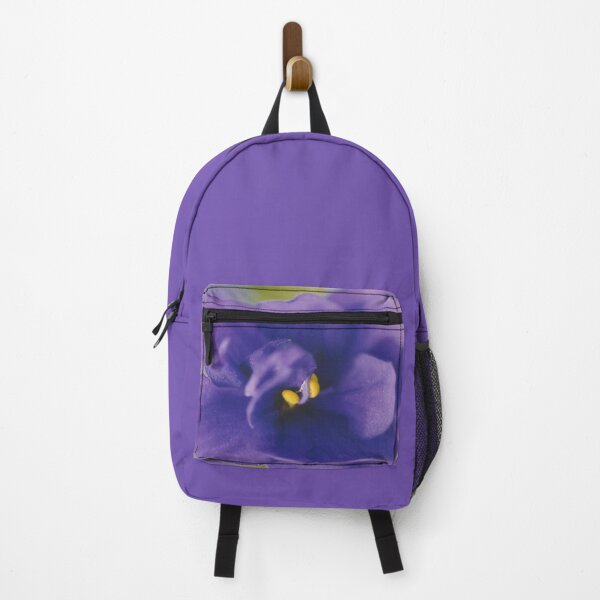 Item preview, Blue African Violet Saintpaulia Flower Zoomed designed and sold by Lily Rose Doodle.