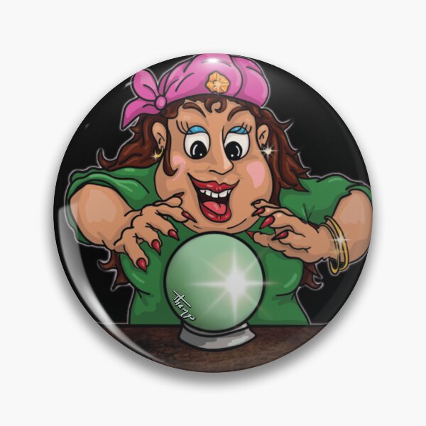 Item preview, Cartoon psychic designed and sold by Themys24.