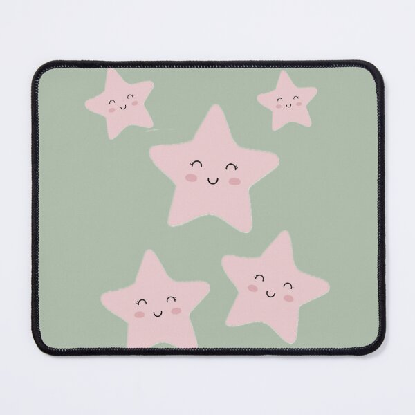 Item preview, Cute Pink Smiling Star – Adorable Star Design designed and sold by CreationbyNiki.