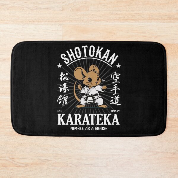 Item preview, Nimble as a Mouse - Shotokan Karate Design for Agility and Skill designed and sold by RetroMaritalArt.
