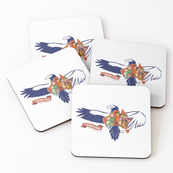 Item preview, Eagle wrapping map of Australia with Children designed and sold by Freedom-Union.