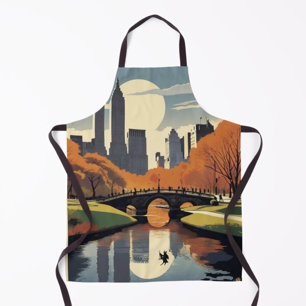 Item preview, 001 Vintage Central Park in New York City, USA Poster Design designed and sold by Alexis Art Collection.