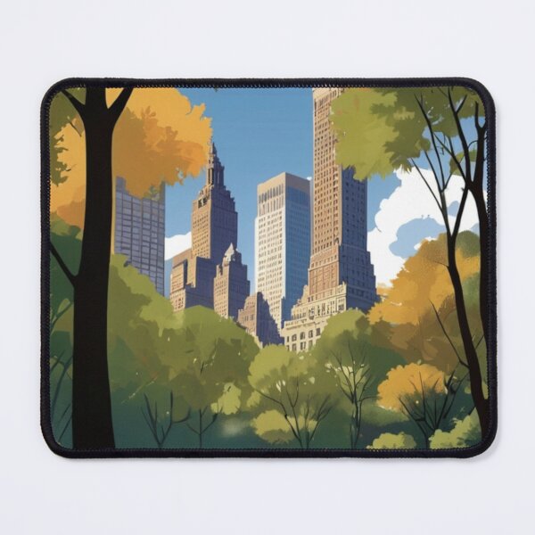 Item preview, 002 Vintage Central Park in New York City, USA Poster Design designed and sold by Alexis Art Collection.
