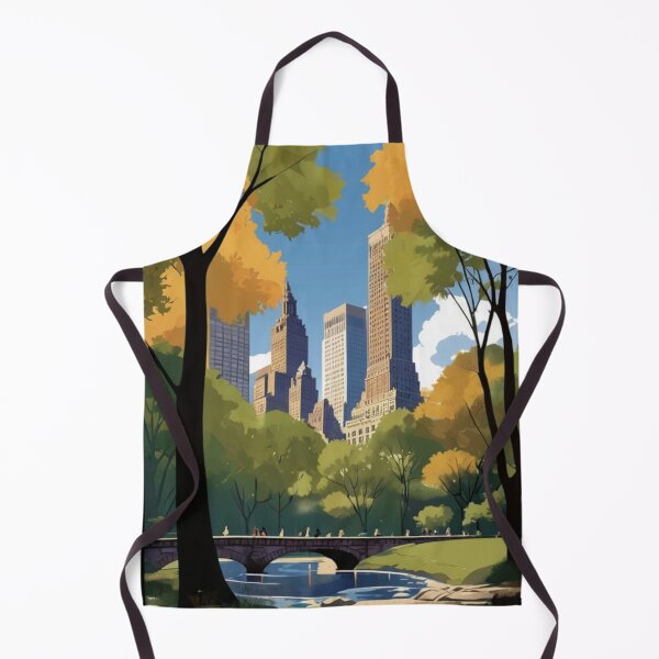 Item preview, 002 Vintage Central Park in New York City, USA Poster Design designed and sold by Alexis Art Collection.