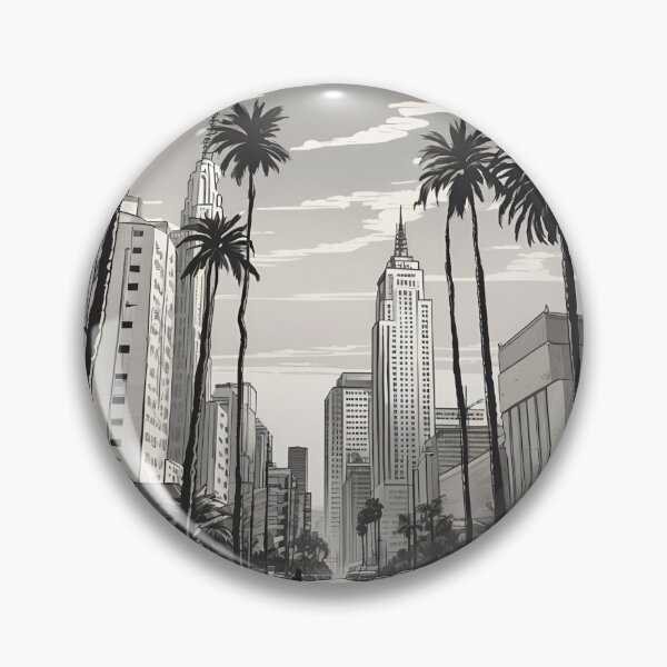 Item preview, Downtown Los Angeles Skyline designed and sold by SD-LA-AND-U.