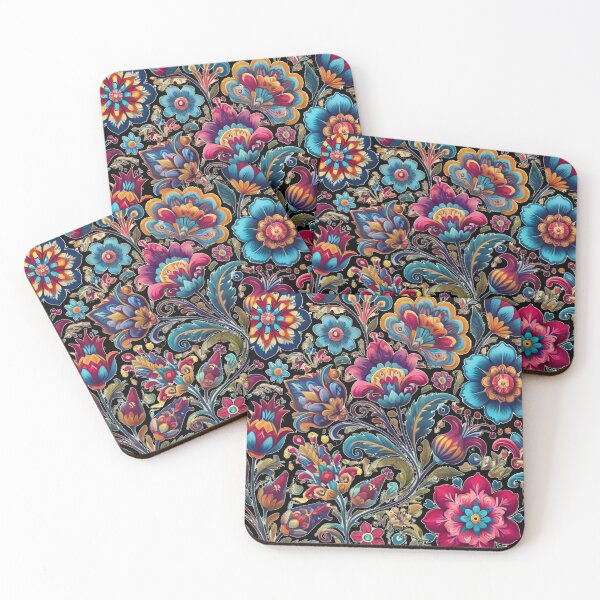 Item preview, Folkflower Love designed and sold by aggiesArt.