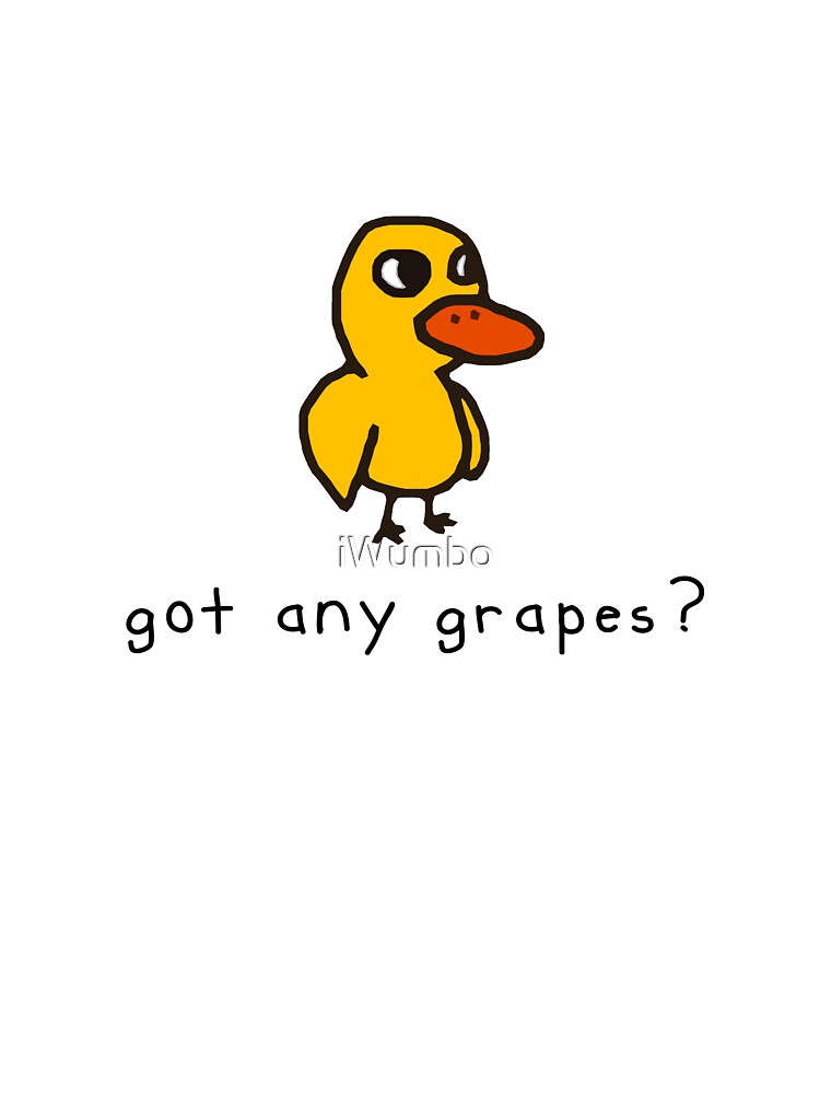 Thumbnail 2 of 2, Kids T-Shirt, got any grapes? designed and sold by iWumbo.