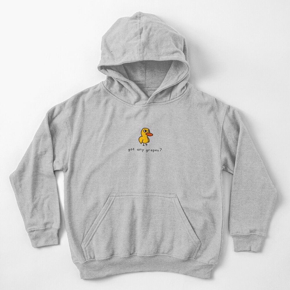 got any grapes? Kids Pullover Hoodie
