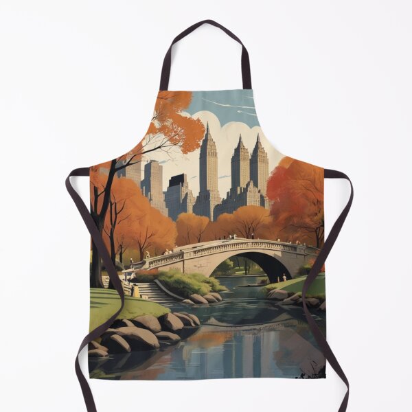 Item preview, 005 Vintage Central Park in New York City, USA Poster Design designed and sold by Alexis Art Collection.