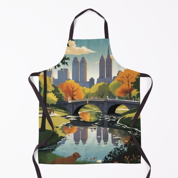 Item preview, 006 Vintage Central Park in New York City, USA Poster Design designed and sold by Alexis Art Collection.
