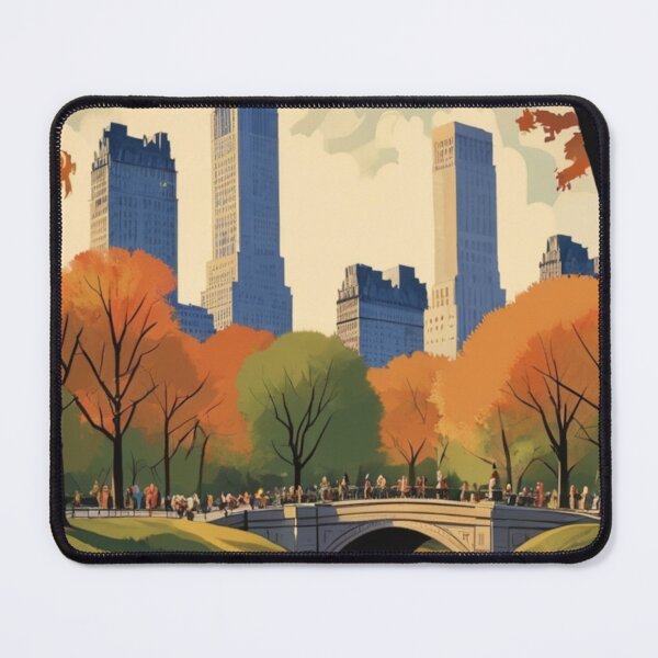 Item preview, 007 Vintage Central Park in New York City, USA Poster Design designed and sold by Alexis Art Collection.
