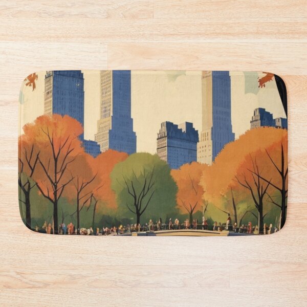 Item preview, 007 Vintage Central Park in New York City, USA Poster Design designed and sold by Alexis Art Collection.
