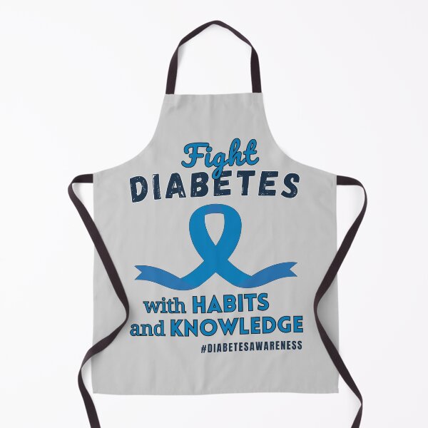Item preview, Diabetes Awareness- Fight Diabetes with Habits and Knowledge designed and sold by 5Petals.
