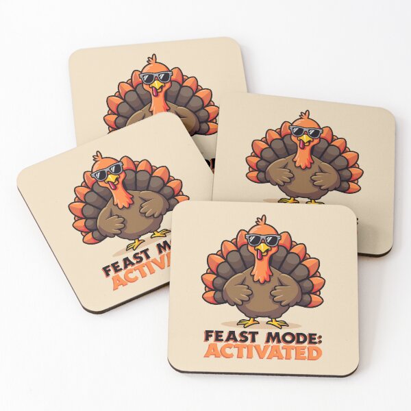 Item preview, Feast Mode Activated Thanksgiving designed and sold by Glint-Design.