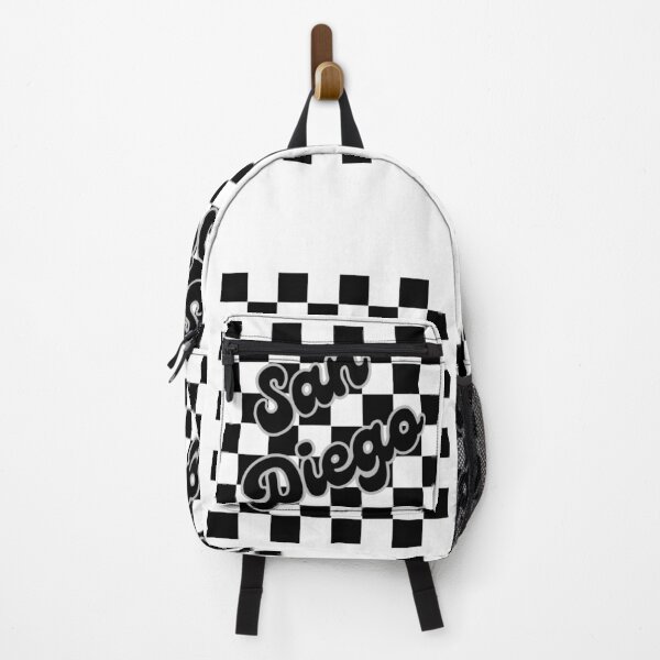 Item preview, San Diego Black & White Checkers designed and sold by SD-LA-AND-U.