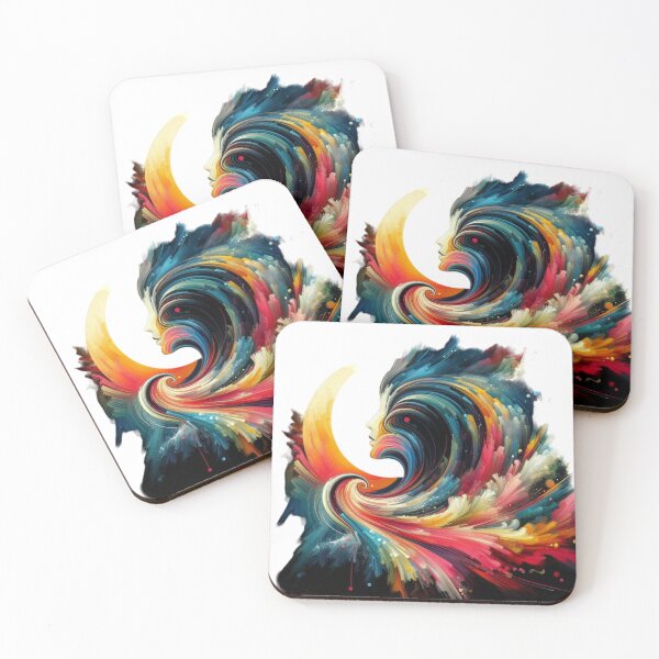 Item preview, "Dynamic Energy: Abstract Color Swirls" designed and sold by ayushsri.