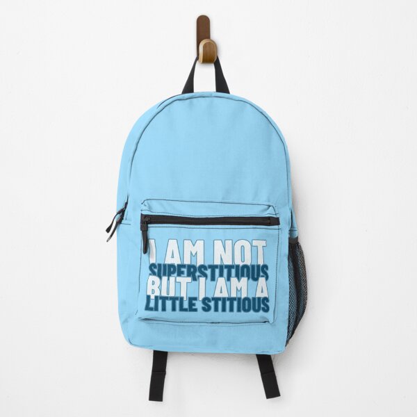 Item preview, I Am Not Superstitious But I Am A Little Stitious designed and sold by Fanverse Merchandise.