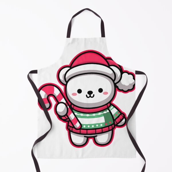 Item preview, Festive Cheer: Cute Christmas Bear sticker design v Christmas shirts designed and sold by CreativeTomb.