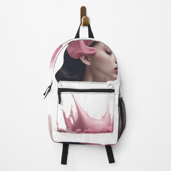 Item preview, Women’s wearing pink crown surrealism pop art designed and sold by TaliaShin.