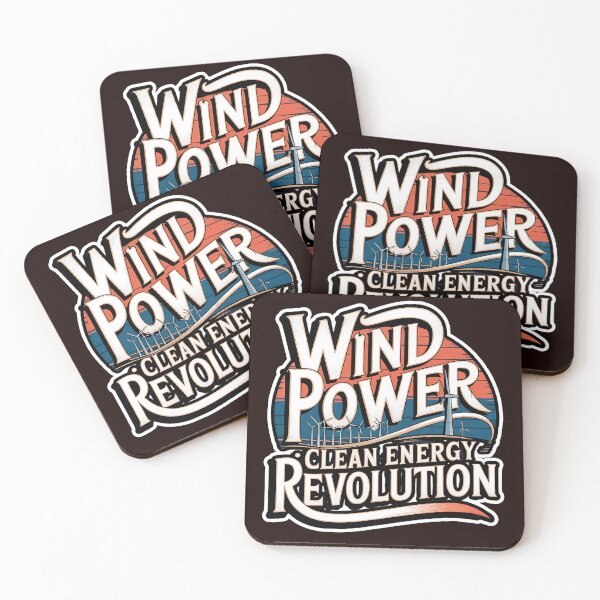 Item preview, WIND POWER CLEAN ENERGY REVOLUTION global warming and climate change solution designed and sold by Jt41.