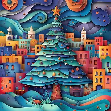 Artwork thumbnail, Finvara - Paper Cut - Christmas by Finvara