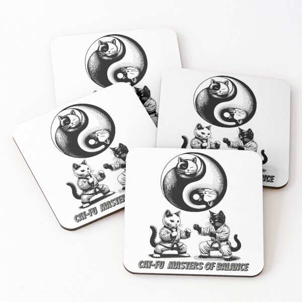 Item preview, KUNG-FU CATS designed and sold by AJCIShop.