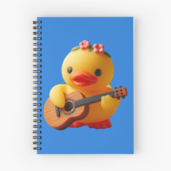 Item preview, Cute rubber duck playing the guitar designed and sold by Rocklights.