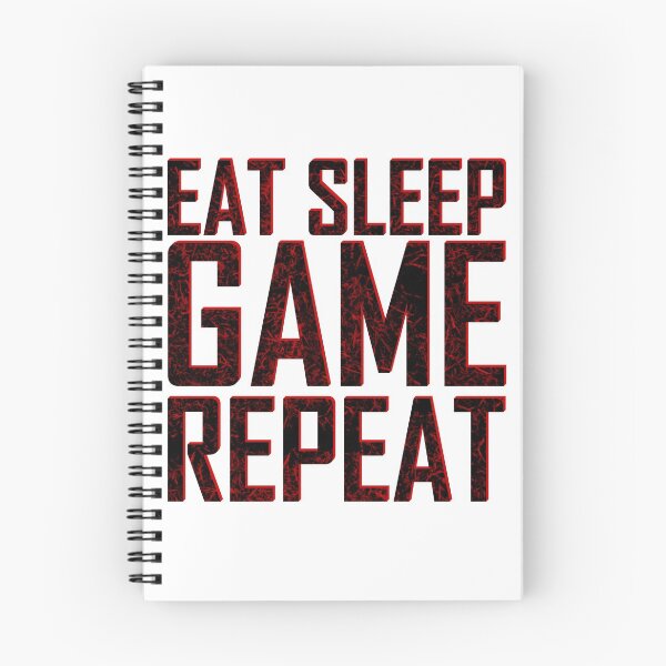 Item preview, EAT SLEEP GAME REPEAT designed and sold by mtsdesign.