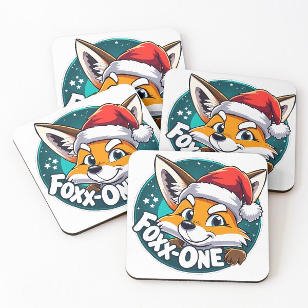 Item preview, Fox in a Santa Hat Foxx-One Christmas v1 designed and sold by Foxx-One.