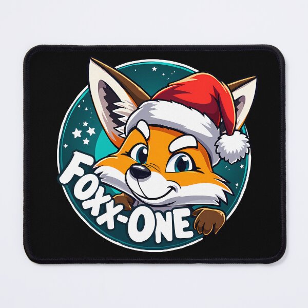Item preview, Fox in a Santa Hat Foxx-One Christmas v1 designed and sold by Foxx-One.