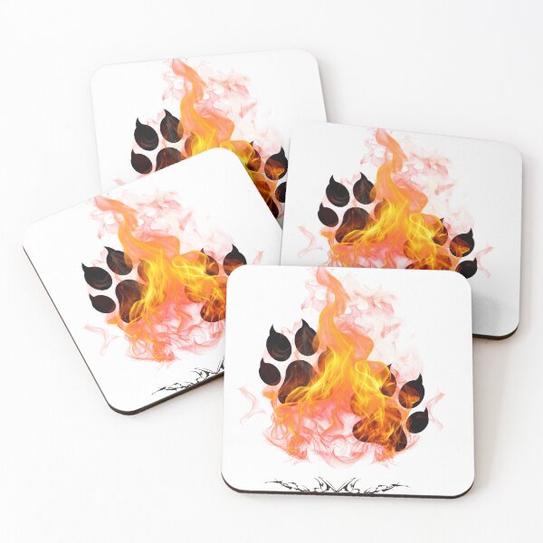 Item preview, Wolf paws on fire designed and sold by Sebybestshop.