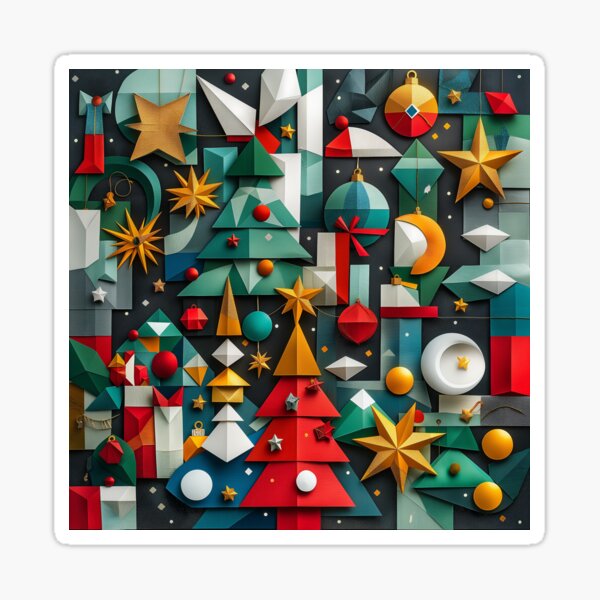 Finvara - Paper Cut - Christmas II. Sticker