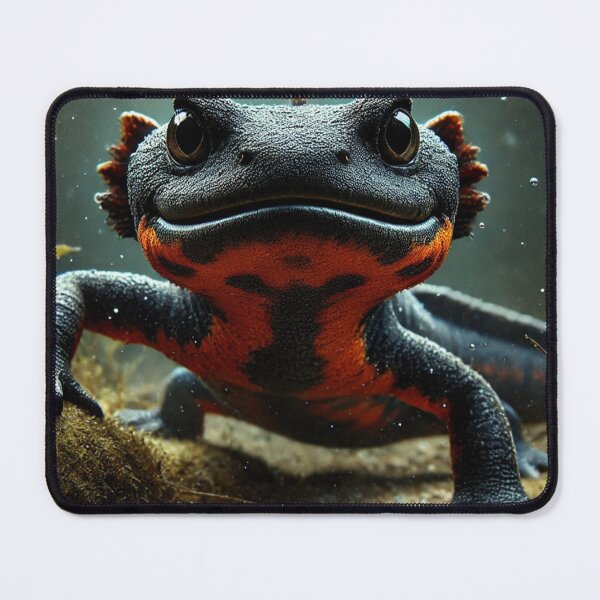 Item preview, Fierce Fire-Bellied Newt designed and sold by NocturnalNook.
