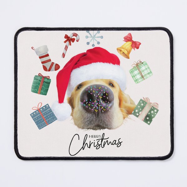Item preview, Christmas Dog Card designed and sold by Playful Strokes pom@pom.