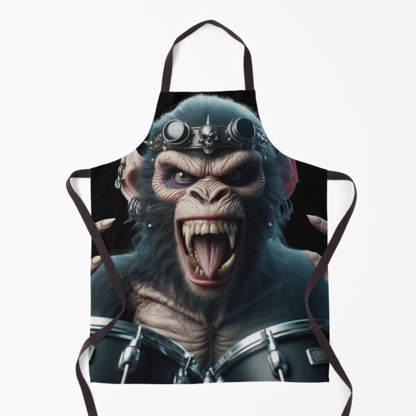 Item preview, Metal Monkey Drummer designed and sold by FM-Studios.